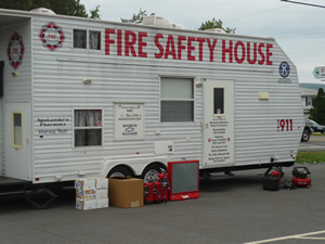 small - fire safety house